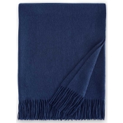 Sferra Dorsey Cashmere Throw - Midnight