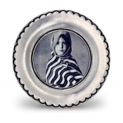 Match Pewter Trentino Round Frame, Small