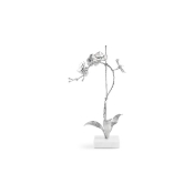 Michael Aram Silver Orchid Stem Sculpture - Small