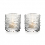 Simon Pearce Echo Lake Tealight - Boxed Set 2
