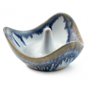 Simon Pearce Pottery Ring Holder - Pool
