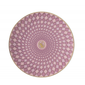 Rosenthal x Swarovski Signum Rose Pink Small Plate - 4"