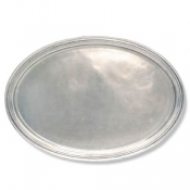 Match Pewter Oval Tray - X-Large