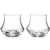 Simon Pearce Madison Stemless Wine Glass - Set of 2