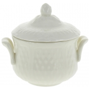Gien Pont Aux Choux White Sugar Bowl