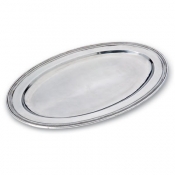 Match Pewter Oval Platter - Large / 21"