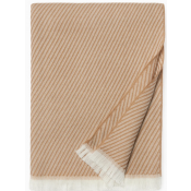 SFERRA Taormina Sand Throw 51X71"