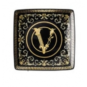 Versace Virtus Gala Black Canape Dish