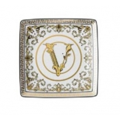 Versace Virtus Gala White Canape Dish