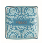Versace Barocco Teal Canape Dish - 4.75"