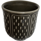 Gien Pont Aux Choux Petits Choux Espresso Cup / Set 2 - Midnight
