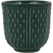Gien Pont Aux Choux Petits Choux Espresso Cup / Set 2 - Emerald Green
