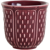 Gien Pont Aux Choux Petits Choux Espresso Cup / Set 2 -  Bordeaux