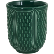 Gien Pont Aux Choux Gobelets A The Tea Cup / Set 2 -  Emerald Green