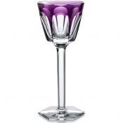 Baccarat Harcourt Rhine Wine Glass - Purple