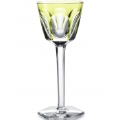 Baccarat Harcourt Rhine Wine Glass - Green