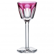 Baccarat Harcourt Rhine Wine Glass - Pink