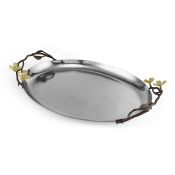 Michael Aram Dogwood Oval Tray