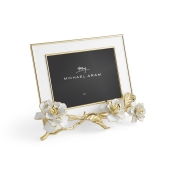 Michael Aram Gardenia Enameled White Frame - 5 X 7
