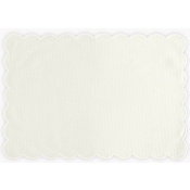Matouk Savannah Gardens Placemat Bone - 13 x 19 Oblong - Set of 4