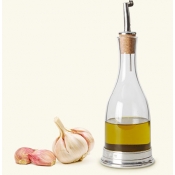 Match Pewter Cruet W/Cork Dispenser