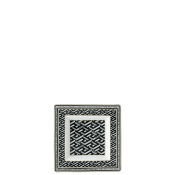 Versace La Greca Signature Black Tray Square - 5.5"