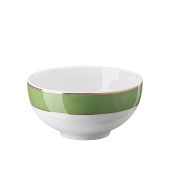 Rosenthal x Swarovski Signum Fern Green Rice Bowl - 4.75"