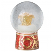 Versace Medusa Garland Red Snow Globe Large
