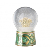 Versace Medusa Garland Red / Medusa Garland Green Small Snow Globe