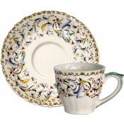 Gien Toscana Tea Cup & Saucer - Set 2