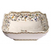 Gien Toscana Square Fruit Dish / Serving Bowl