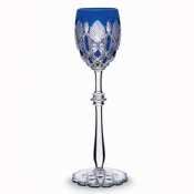 Baccarat Tsar Wine Glass - Blue