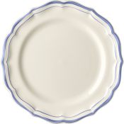 Gien Filets Bleu Dessert Plate - 9"