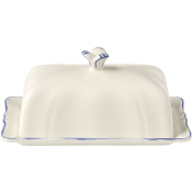 Gien Filets Bleu Butter Dish