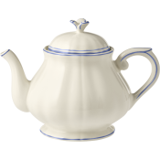 Gien Filets Bleu Teapot