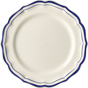 Gien Filet Cobalt Dinner Plate - 10.5"