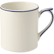 Gien Filet Cobalt Mug - 10 oz.