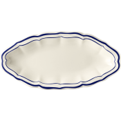 Gien Filet Cobalt Pickle Dish