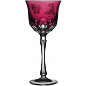 Varga Springtime Raspberry Water Goblet