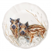 Gien Sologne Dessert Plate Piglet - 9.25"