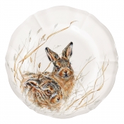 Gien Sologne Canape Plate Leveret - 6 7/16"