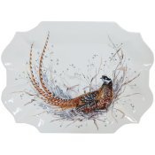 Gien Sologne Serving Platter Pheasant - 17.75"