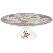 Gien Millefleurs Footed Cake Stand - 12"