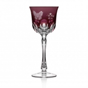 Varga Springtime Amethyst Red Wine Glass