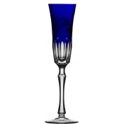 Varga Springtime Cobalt Blue Champagne Flute