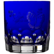 Varga Springtime Cobalt Blue Double Old Fashioned