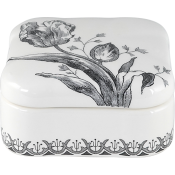 Gien Tulipes Square Candy Box