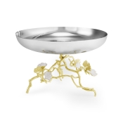 Michael Aram Butterfly Ginkgo Gold Fruit Bowl -12"