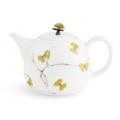Michael Aram Butterfly Ginkgo Porcelain Teapot