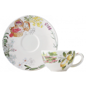 Gien Provence Tea Cup & Saucer -  Set 2